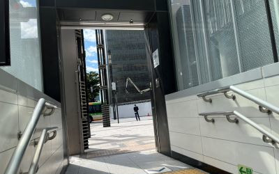 最寄り駅からKU歯科への道順写真